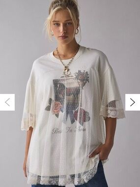 Urban Outfitters Kimchi Blue Tulle T-Shirt